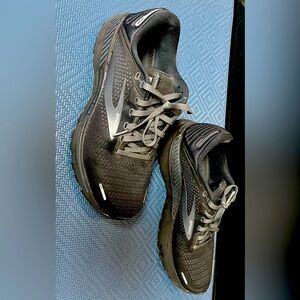 Brooks Black and Gray Athletic Shoes